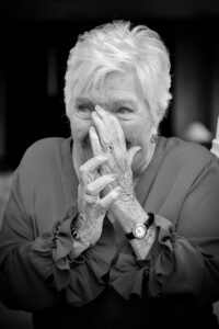 photographie de Line Renaud par Zaher Rehaz - portrait