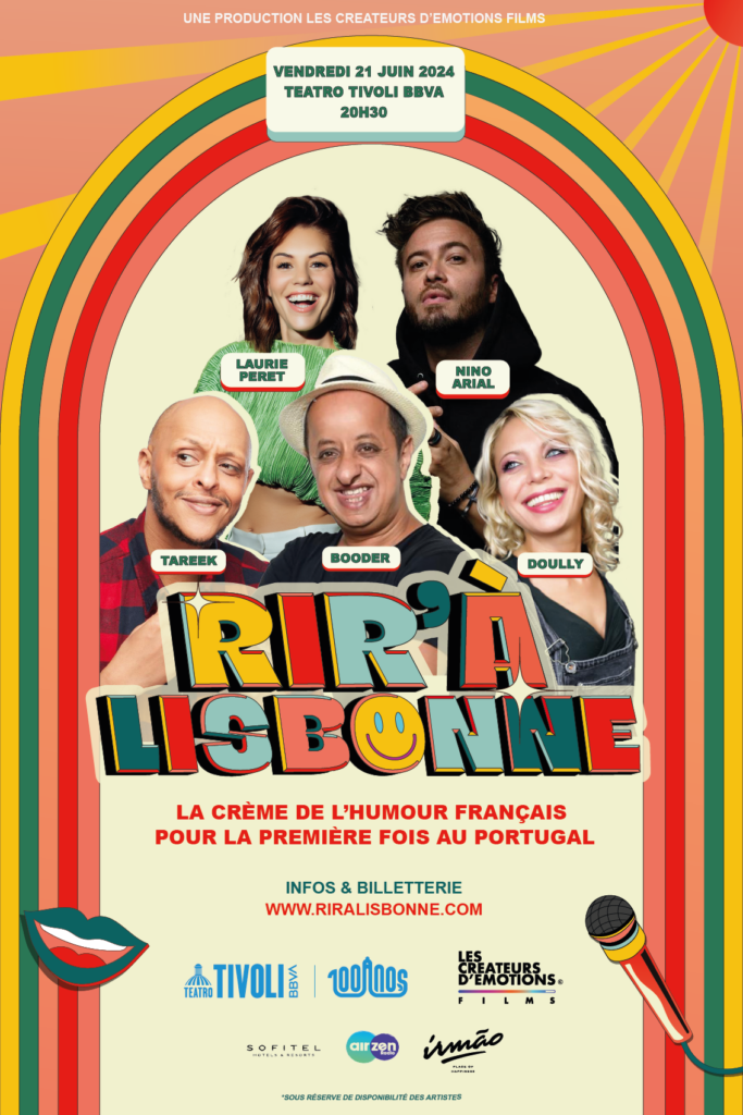 Rir' à Lisbonne - 2024 - affiche