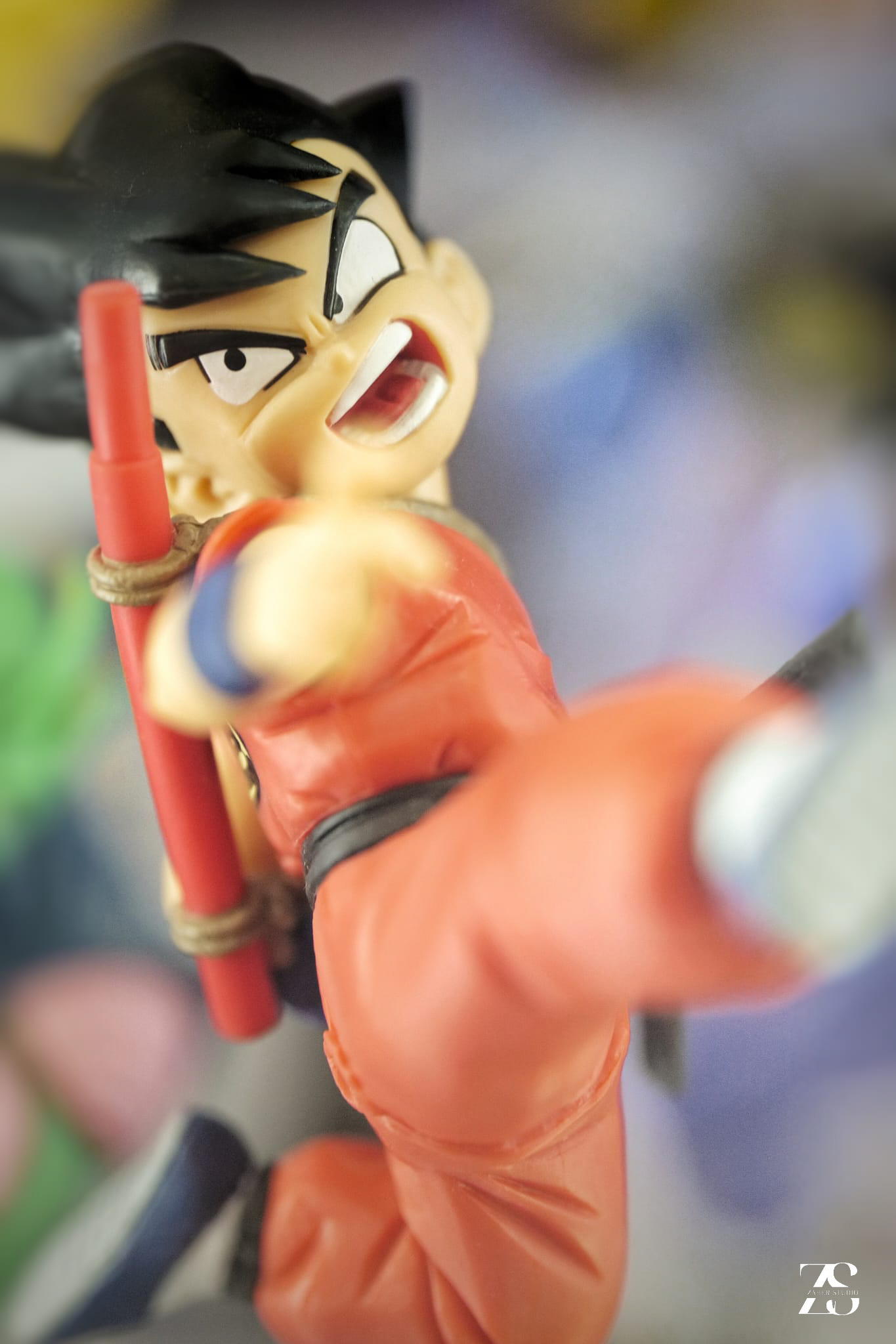 packshot figurine Goku